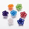 Mixed Handmade Polymer Clay Flower Beads CLAY-Q191-M05-1