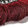 10 Skeins 12-Ply Metallic Polyester Embroidery Floss OCOR-Q057-A07-2