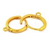 Brass Hoop Earring Findings KK-G502-01G-2