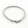 Tarnish Resistant 304 Stainless Steel European Style Bracelets for Jewelry Making LS-PPJ-R002-02-1