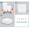 Foldable Cardboard Paper Jewelry Boxes CON-PH0001-78-4