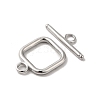 304 Stainless Steel Toggle Clasps STAS-H212-27P-2