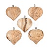 Natural Picture Jasper Pendants GG-K002-04R-1