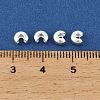 Brass Crimp Beads Covers KK-H258-04B-S-3