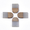 Resin & Walnut Wood Pendants RESI-S358-34A-1