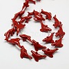 Synthetic Gemstone Coral Beads Strands CORA-L027-02-2