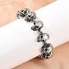 Halloween 304 Stainless Steel Link Chain Bracelets BJEW-D379-20C-AS-5