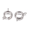 304 Stainless Steel Spring Ring Clasps STAS-P234-47P-2