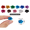 Fashewelry 300pcs 10 colors Aluminum Cabochons MRMJ-FW0001-02-28