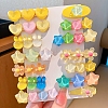 14Pcs Acrylic Alligator Hair Clips PW-WG39D48-08-1