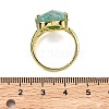 Brass Cuff Open Rings RJEW-D347-01G-10-5