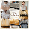 5Yards Polyester Lace Ribbon OCOR-NB0002-64A-5