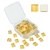 60Pcs Transparent Glass Cabochons GLAA-YW0003-65-05-1