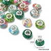 20Pcs 5 Colors Transparent Resin European Rondelle Beads RPDL-YW0001-13A-3