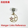 Alloy Enamel European Dangle Charms PALLOY-YW024-01-2