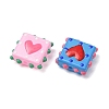 Glass Enamel Beads GL-CBA33A9-03-3