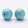 Natural Howlite Beads X-G-P212-8mm-1