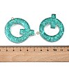 Transparent Epoxy Resin Pendants CRES-YW0002-01Q-3