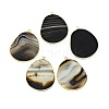 Natural Natural Striped Agate/Banded Agate Pendants G-E526-09D-2