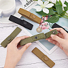 BENECREAT 6Pcs 3 Colors Nylon Tactical Molle Straps DIY-BC0009-29-3