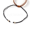 Adjustable Nylon Thread Braided Bracelet Making AJEW-JB00857-05-3