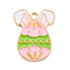 Easter Alloy Enamel Pendants ENAM-P251-A01-KCG05-1