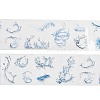 Spray Wave Waterproof PET Decorative Stickers DIY-Q052-02D-1