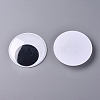 Black & White Wiggle Googly Eyes Cabochons DIY-WH0156-90A-2