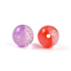 Two Tone Transparent Resin Beads X1-RESI-N042-12mm-12-2