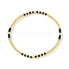Glass Beaded Stretch Bracelets for Women MD3994-6-1