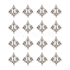 Beadthoven Tibetan Style Chandelier Component Links TIBE-BT0001-05AS-NF-10