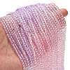 Transparent Painted Glass Beads Strands LS-DGLA-A034-T3mm-A05-2