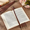 2Pcs 2 Style Cowhide Leather Bookmarks AJEW-AB00193-4