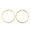 201 Stainless Steel Hoop Earrings LS-EJEW-P304-14A-G-4
