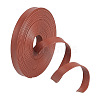 5M Flat PU Imitation Leather Cord LC-WH0009-07B-1