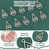 10Pcs 304 Stainless Steel Charms STAS-UN0061-10-4