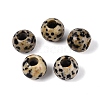 Natural Dalmatian Jasper European Beads G-Q602-09A-10-1