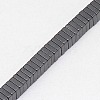 Electroplate Non-magnetic Synthetic Hematite Heishi Beads Strands G-J171B-2x2mm-03-3