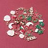 24Pcs 12 Style Christmas Theme Eco-Friendly Alloy Enamel Pendants ENAM-FS0001-30-2