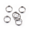 Tarnish Resistant 304 Stainless Steel Split Rings STAS-P223-22P-10-1