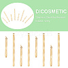 DICOSMETIC 8Pcs 2 Style Ion Plating(IP) 304 Stainless Steel Pendants STAS-DC0005-90-5