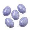 Synthetic Blue Lace Agate Cabochons G-C115-01A-03-1