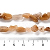 Natural Yellow Rutilated Quartz Beads Strands G-P497-01C-58-5