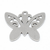 Non-Tarnish 201 Stainless Steel Stamping Blank Tag Pendants LS-STAS-T008-008-1-2
