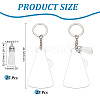   DIY Blank Keychain Making Kit DIY-PH0020-79A-2