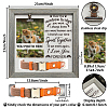 MDF Pet Photo Frames DIY-WH0525-019-2