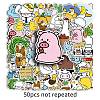 Animals PVC Stickers PW-WGF1757-01-1