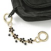 Zinc Alloy Spring Gate Rings Bag Extension Chains AJEW-BA00142-04-3