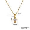 304 Stainless Steel Pave Clear and Purple Religion Cross Cubic Zirconia Pendant Necklaces for Women WG5CABF-01-2