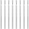8Pcs Stainless Steel Clay Pottery Sculpture Feather Wire Texture Tool DIY-UN0003-25-1